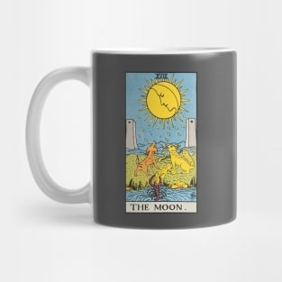 The Moon tarot card Mug